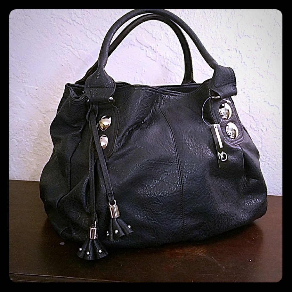 NWT New Directions handbag. Large, navy.